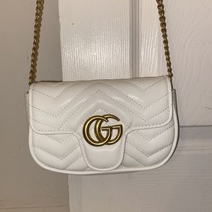 White mini crossbody